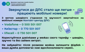 Контакт-центр ДПС: кваліфікована податкова підтримка завжди на зв’язку 