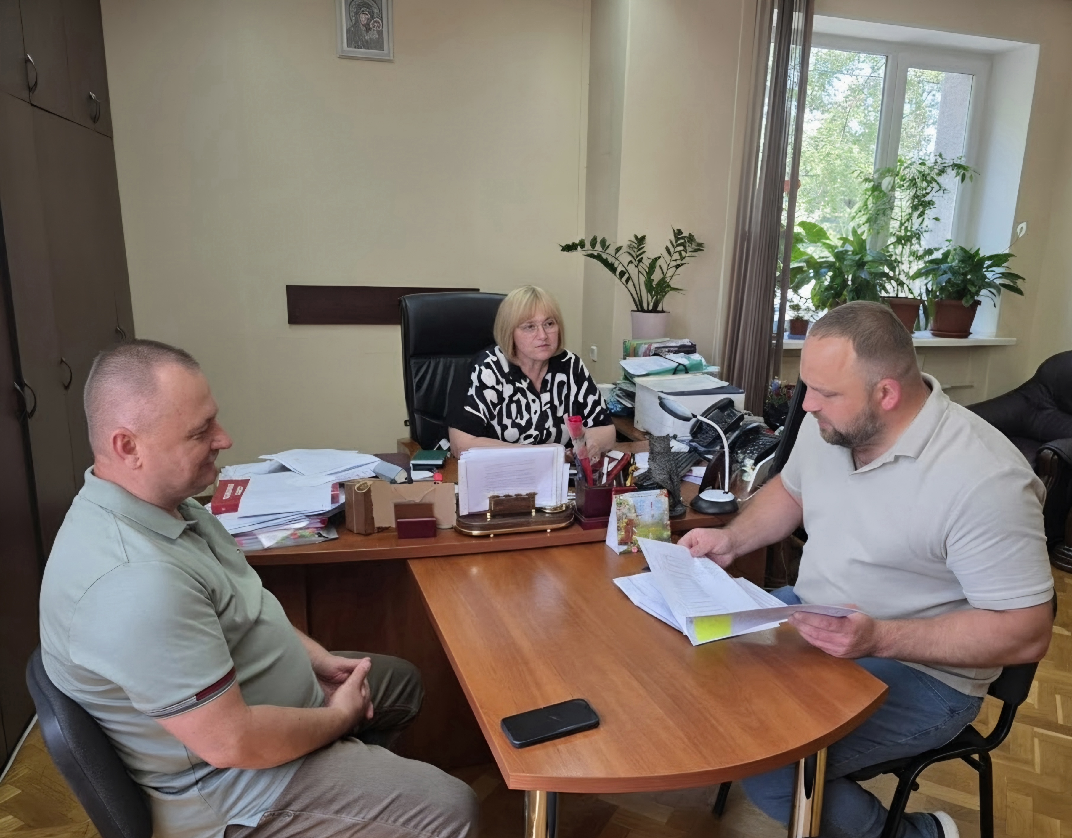 Податківці Миколаївщини обговорюють з підприємцями актуальні питання ризиковості. Фото № 2/1